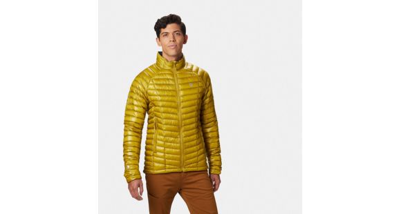 Mountain Hardwear Ghost Whisperer Down Jacket, Dark Citron, M, 1560901358-M