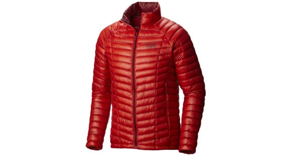 Mountain Hardwear Ghost Whisperer Down Jacket - Men's-Fiery Red-XX-Large