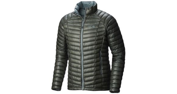 Mountain Hardwear Ghost Whisperer Down Jacket - Men's-Thunderhead Grey-Small