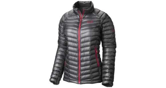Mountain Hardwear Ghost Whisperer Down Jacket - Women's -Graphite/Bright Rose-Small