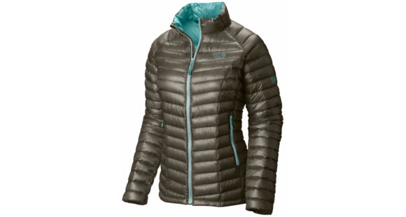 Mountain Hardwear Ghost Whisperer Down Jacket - Women's -Stone Green-Large
