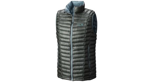 Mountain Hardwear Ghost Whisperer Down Vest - Men's-Thunderhead Grey-X-Large