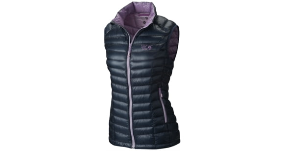 Mountain Hardwear Ghost Whisperer Down Vest - Women's-Zinc/Phantom Purple-Small