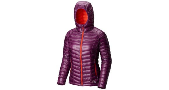Mountain Hardwear Ghost Whisperer Hooded Down Jacket, Cosmos Purple, XS, 1560931502-XS
