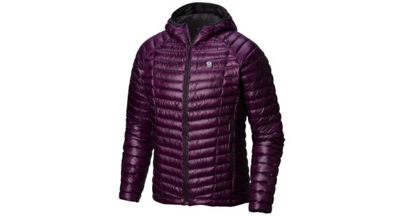 Mountain Hardwear Ghost Whisperer Hooded Down Jacket, Cosmos Purple, L, 1560921502-L