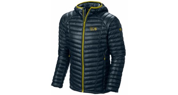Mountain Hardwear Ghost Whisperer Hooded Down Jacket - Men's-Mountain/Ginko-Large