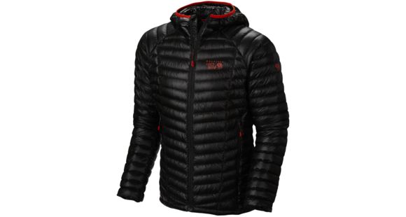 Mountain Hardwear Ghost Whisperer Hooded Down Jacket - Men's-Shark-X-Large