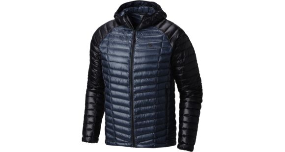 Mountain Hardwear Ghost Whisperer Hooded Down Jacket - Men's-Zinc-X-Large