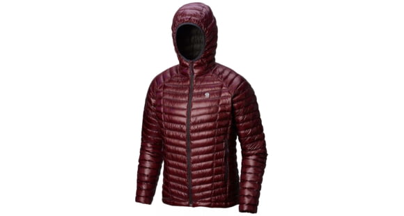Mountain Hardwear Ghost Whisperer Hooded Down Jacket - Men's, Cote du Rhone, Medium, 1560921648-M