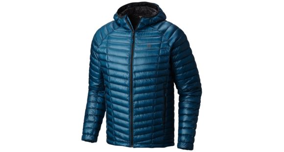 Mountain Hardwear Ghost Whisperer Hooded Down Jacket - Men's, Crevasse, XX-Large, OM6292462-XXL