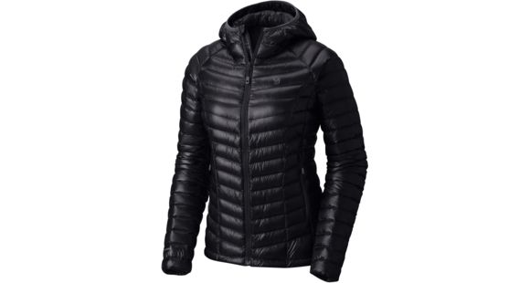 Mountain Hardwear Ghost Whisperer Hooded Down Jacket - Women's-Black-Medium, 415515