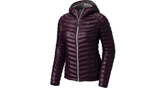 Mountain Hardwear Ghost Whisperer Hooded Down Jacket - Women's-Dark Tannin-X-Small
