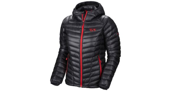 Mountain Hardwear Ghost Whisperer Hooded Down Jacket - Women's-Graphite-Medium