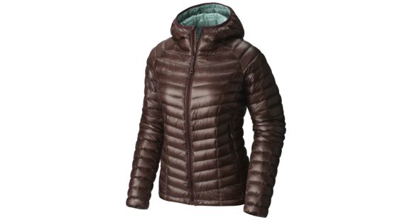 Mountain Hardwear Ghost Whisperer Hooded Down Jacket - Women's-Purple Plum-Large