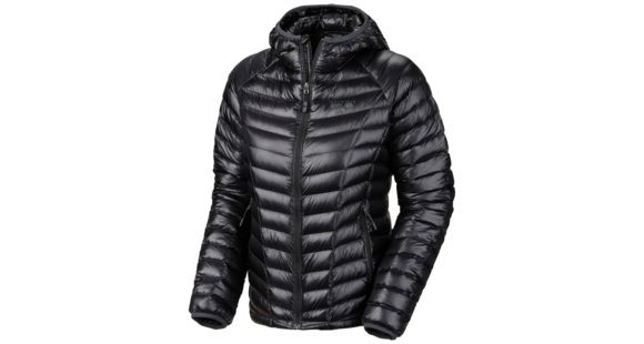 Mountain Hardwear Ghost Whisperer Hooded Down Jacket - Women's-Black-Medium