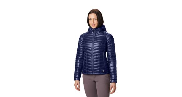 Mountain Hardwear Ghost Whisperer Hooded Down Jacket - Women's, Dark Illusion, Medium, 1560931568-M
