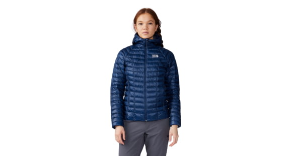 Mountain Hardwear Ghost Whisperer Hoody - Women's, Outer Dark, Small, 2104731401-S