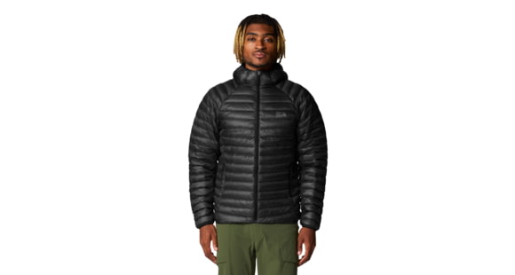 Mountain Hardwear Ghost Whisperer UL Hood Jacket - Men's, Black, 1XxR, 2092051-010-XXL