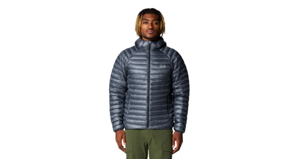 Mountain Hardwear Ghost Whisperer UL Hood Jacket - Men's, Blue Slate, SxR, 2092051-417-XXL