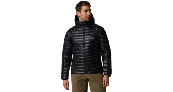 Mountain Hardwear Ghost Whisperer UL Jacket - Men's, Black, Medium, 1898881010-M