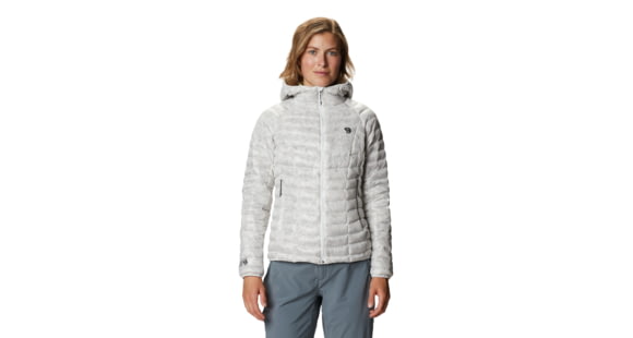 Mountain Hardwear Ghost Whisperer UL Jacket - Women's, Fogbank, Large, OL8889102-L