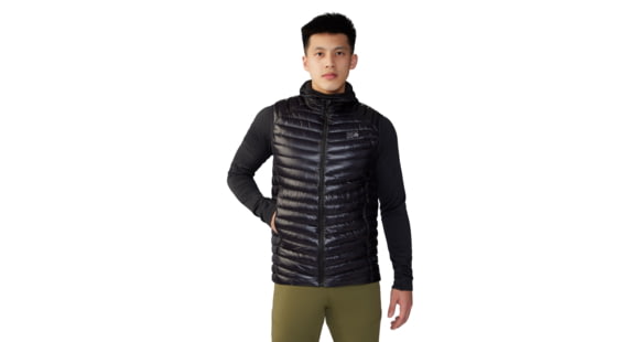Mountain Hardwear Ghost Whisperer Vest - Men's, 010, M, 2104471-010-M