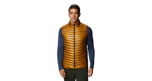 Mountain Hardwear Ghost Whisperer2 M Vest - Men's, Golden Brown, Extra Large, OM8857233-XL