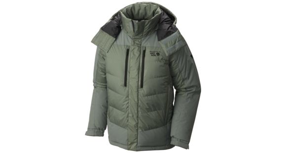 Mountain Hardwear Glacier Guide Down Parka - Men's-Thunderhead Grey-X-Large