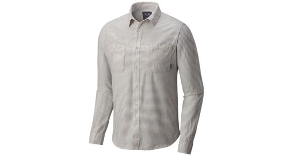 Mountain Hardwear Great Basin Long Sleeve Shirt - Men's-Fossil-Medium