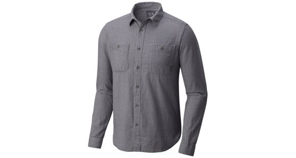 Mountain Hardwear Great Basin Long Sleeve Shirt - Men's-Shark-Large