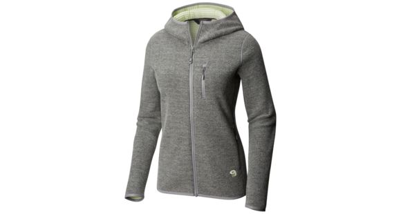 Mountain Hardwear Hatcher Full Zip Hoody, Manta Grey, XL, 1825531073-XL