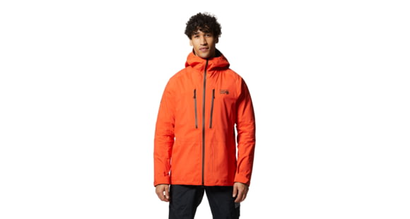 Mountain Hardwear High Exposure Gore-Tex C-Knit Jacket - Men's, State Orange, Extra Large, 1942791842-XL