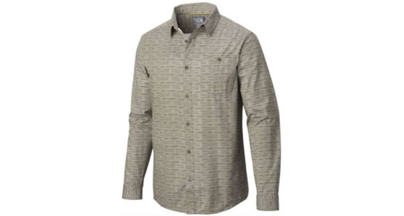 Mountain Hardwear Hillstone Long Sleeve Shirt - Men's-Peatmoss-Medium