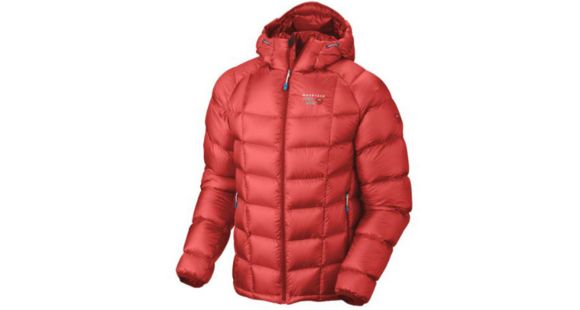 Mountain Hardwear Hooded Phantom Jacket - Men's-Cherry Bomb-X-Large