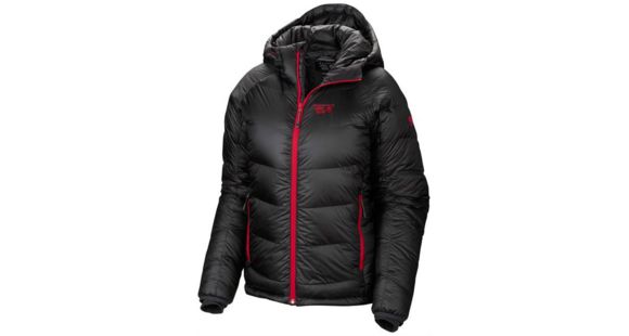 Mountain Hardwear Hooded Phantom Jacket - Women's-Graphite/Bright Rose-Large
