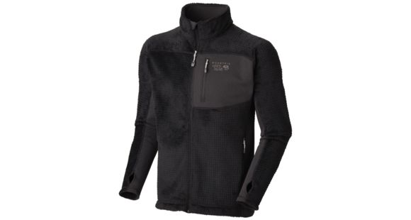 Mountain Hardwear Hoodless Monkey Man Grid Jacket - Men's-Black-Small
