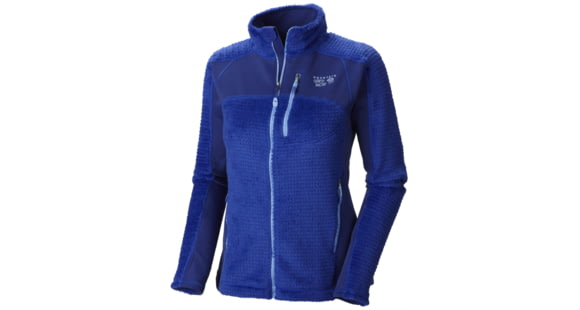 Mountain Hardwear Hoodless Monkey Woman Grid Jacket - Women's-Nectar Blue-X-Large