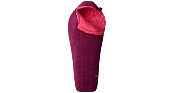 Mountain Hardwear Hotbed Spark 32 Women's Sleeping Bag (Synthetic)-Dark Raspberry-Regular-Left
