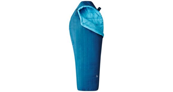 Mountain Hardwear Hotbed Torch 0 Sleeping Bag (Synthetic)-Phoenix Blue-Regular-Left