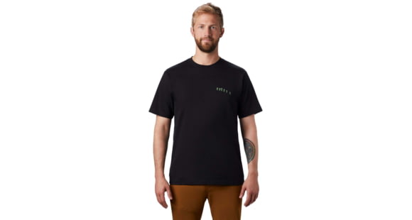 Mountain Hardwear Hotel Basecamp Short Sleeve T - Men's, Black, 2XL, 1881441010-XXL
