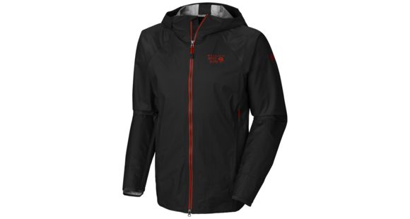 Mountain Hardwear Hyaction Jacket - Men's-Shark-Small