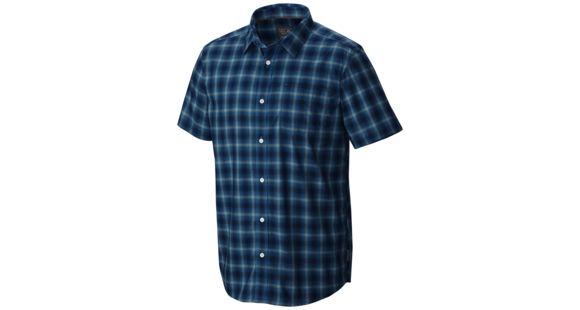 Mountain Hardwear IPA Short Sleeve Shirt - Men's-Bluesteel-Large