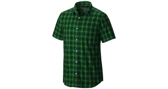 Mountain Hardwear IPA Short Sleeve Shirt - Men's-Dark Forest-Large