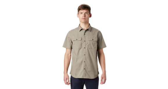 Mountain Hardwear J Tree Short Sleeve Shirt - Men's, Dunes, Large, 1879051262-L