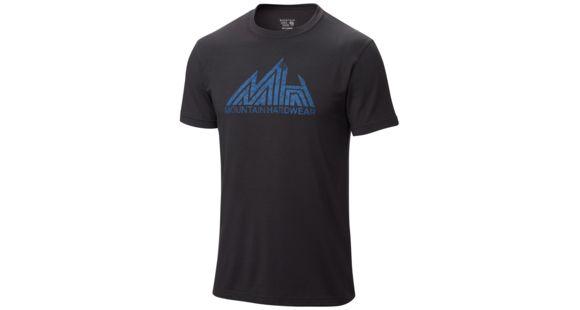 Mountain Hardwear Jagged MTN Short Sleeve T - Men's-Shark-Medium