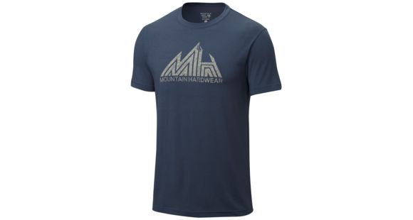 Mountain Hardwear Jagged MTN Short Sleeve T - Men's-Zinc-Small