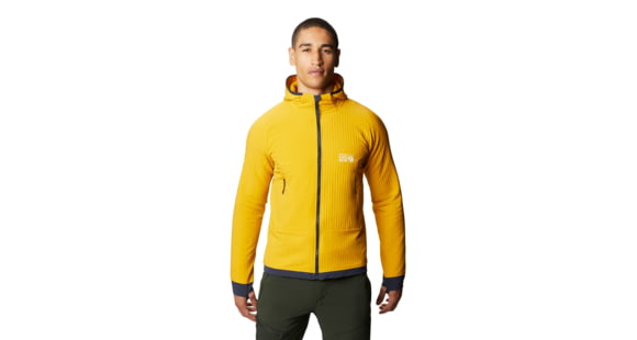 Mountain Hardwear Keele Ascent Hoody - Men's, Gold Hour, Medium, OM8956750-M
