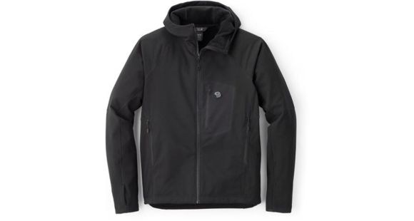 Mountain Hardwear Keele Hoody - Men's, Black, Large, 1828531010-L