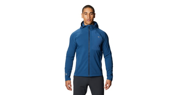 Mountain Hardwear Keele Hoody - Men's, Blue Horizon, Small, OM8737402-S