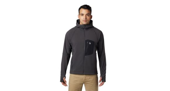 Mountain Hardwear Keele Hoody - Men's, Void, Large, Long Inseam, OM7397012-XL